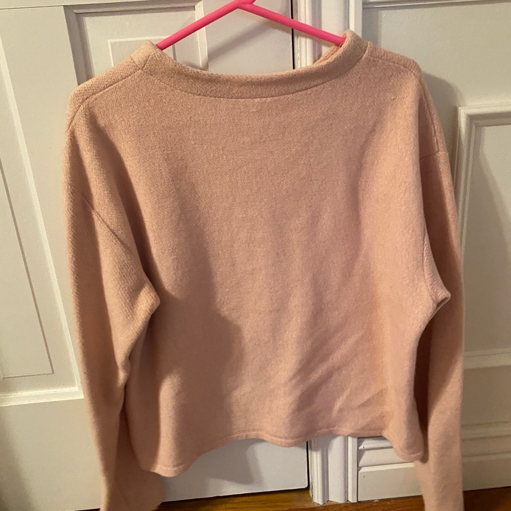 Pink sweater